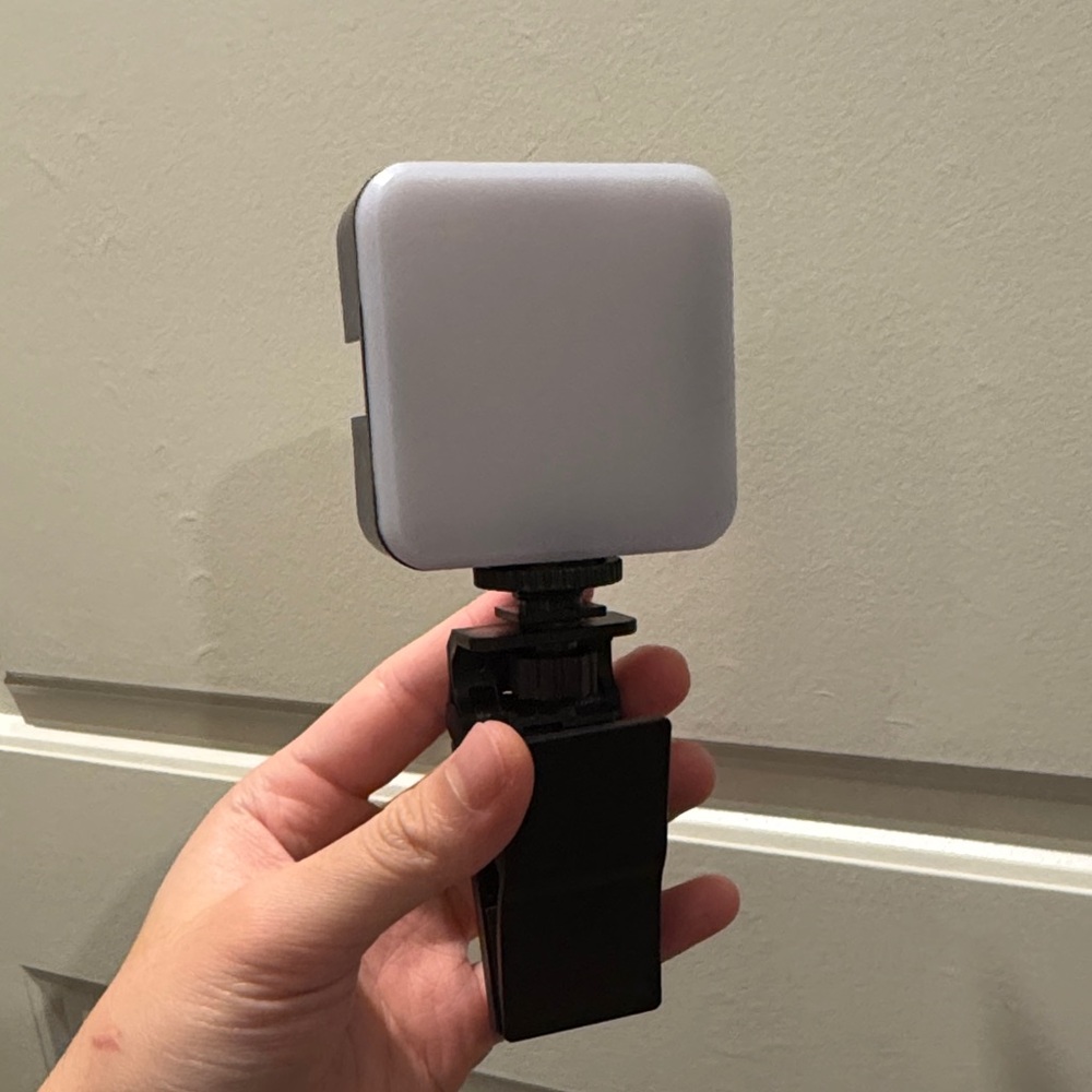 Portable LED Light with Clip
